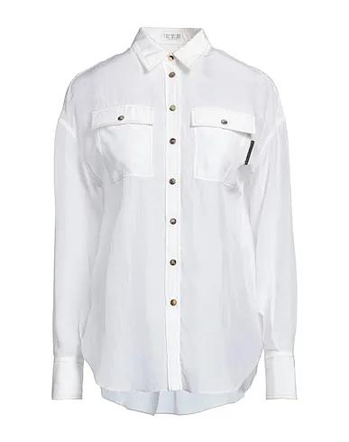White Satin Silk shirts & blouses