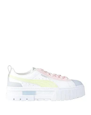 White Sneakers Mayze Lth Pop Wns
