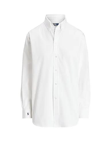 White Solid color shirts & blouses RELAXED FIT COTTON SHIRT
