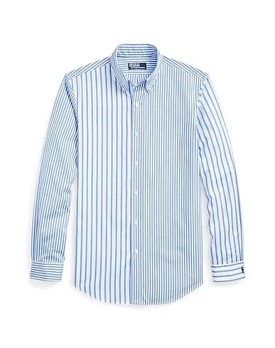 White Striped shirt CUSTOM FIT STRIPED POPLIN FUN SHIRT
