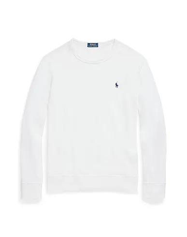 White Sweatshirt COTTON TERRY CREWNECK SWEATSHIRT
