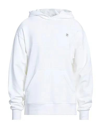 White Sweatshirt Hooded sweatshirt