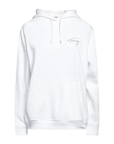 White Sweatshirt Hooded sweatshirt
