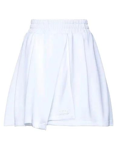 White Sweatshirt Mini skirt