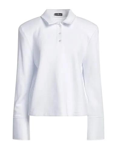 White Sweatshirt Polo shirt