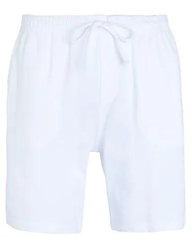 White Sweatshirt Shorts & Bermuda COTTON SPA TERRY SHORT
