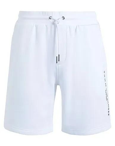 White Sweatshirt Shorts & Bermuda TOMMY LOGO SWEATSHORTS
