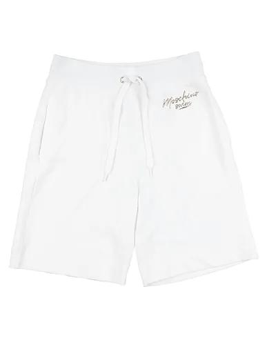 White Sweatshirt Swim shorts