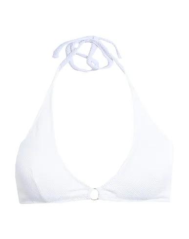 White Synthetic fabric Bikini BLANC