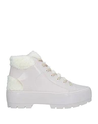 White Techno fabric Ankle boot