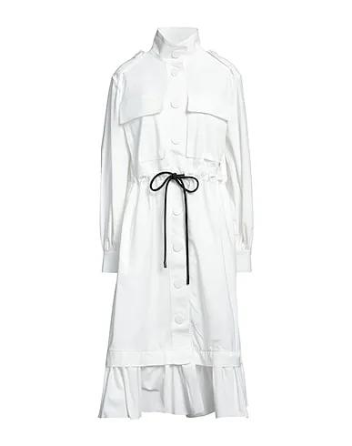 White Techno fabric Coat