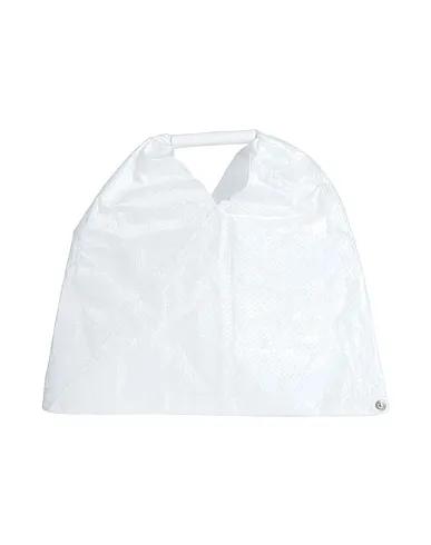 White Techno fabric Handbag