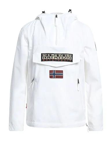 White Techno fabric Jacket