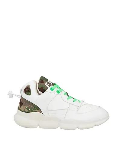White Techno fabric Sneakers
