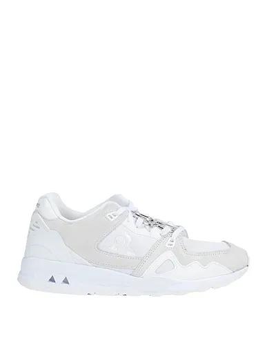 White Techno fabric Sneakers LCS R1000 W BIJOUX 