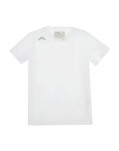 White Techno fabric T-shirt