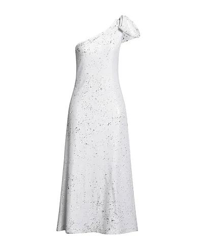 White Tulle Long dress