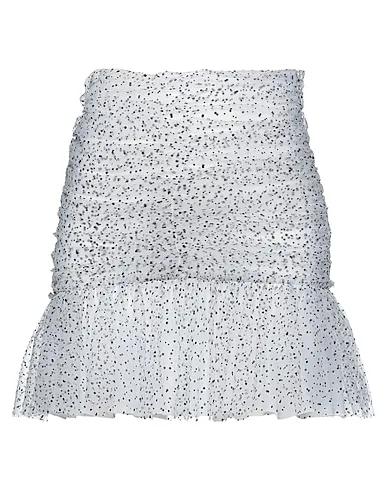 White Tulle Mini skirt