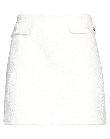 White Tweed Mini skirt