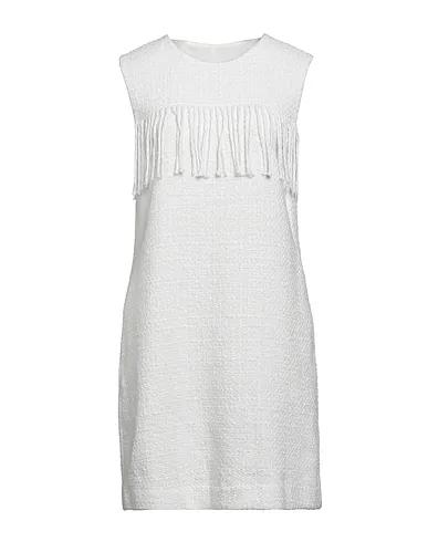 White Tweed Sheath dress
