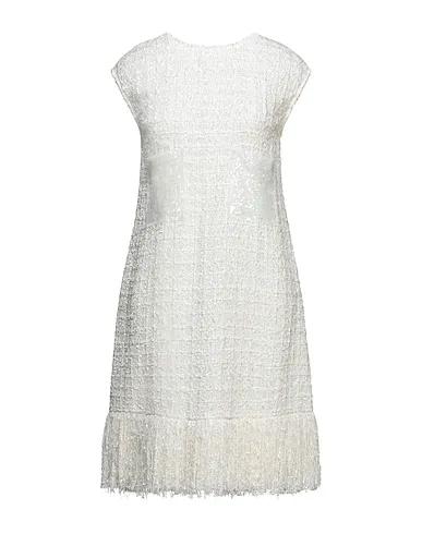 White Tweed Short dress