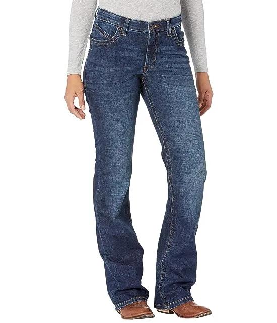 Willow Mid-Rise Riding Bootcut Jeans