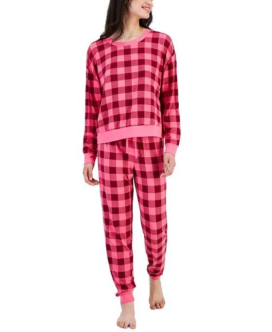 Women's 2-Pc. Long-Sleeve  Packaged Pajamas Set, Created for Macy's