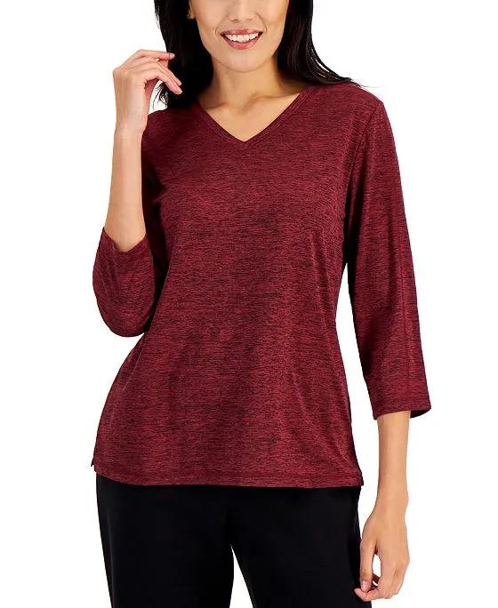 Women's 3/4-Sleeve Top, Created for Macy's