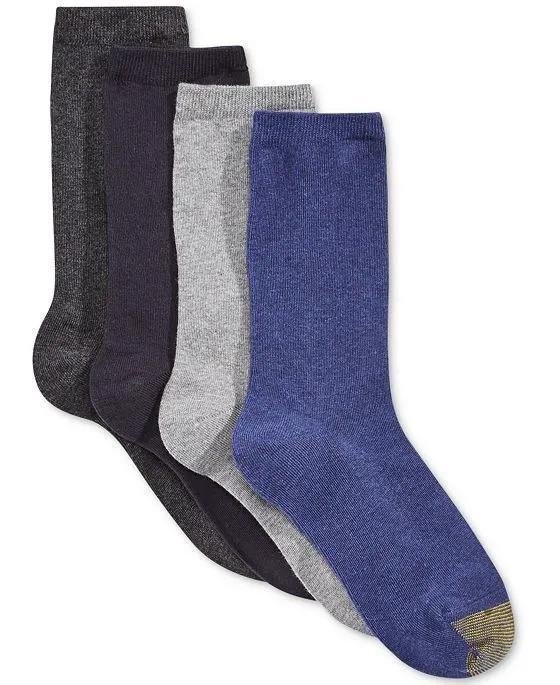 Women's 4-Pack Casual Flat Knit Socks, Created For Macys