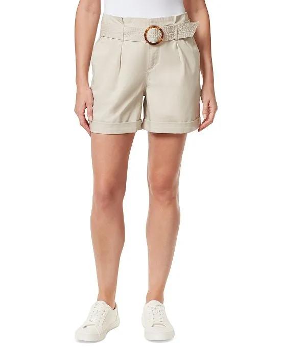 Women's 5" Vacation Pleated Cuffed Shorts