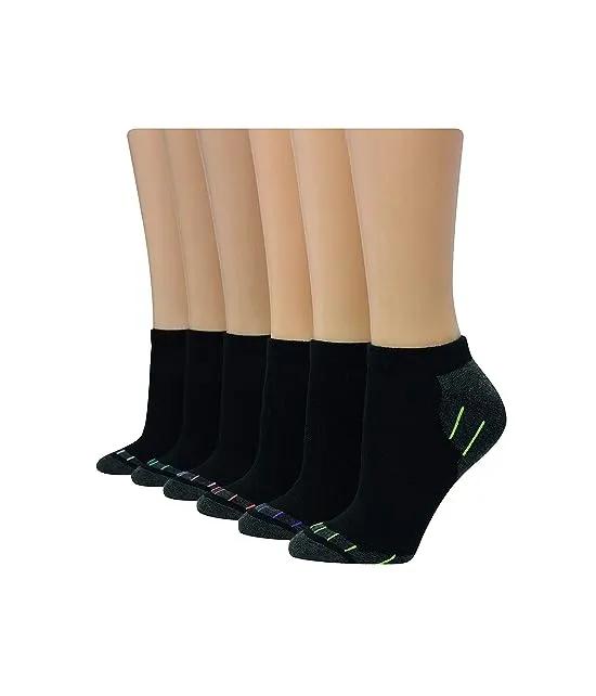Women's 6-Pair Comfort Fit No Show Socks
