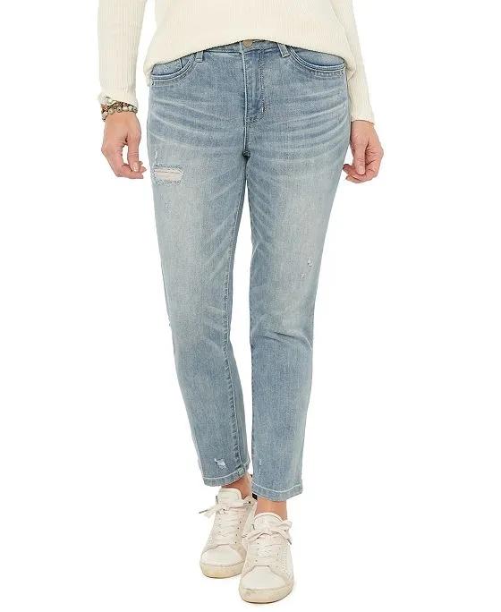 Women's "Ab"Solution Vintage-Like Skinny Jeans