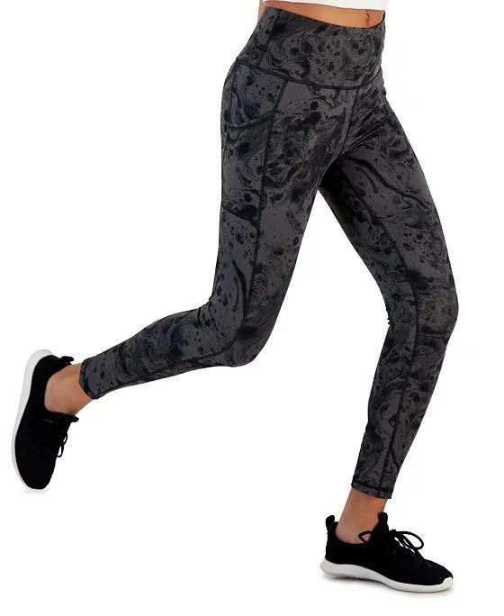 Women's Active Printed 7/8 Leggings, Created for Macy's