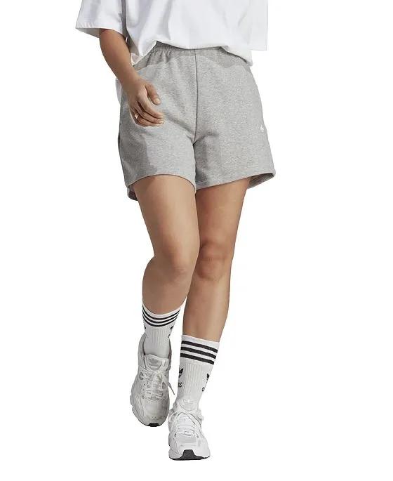 Women's Adicolor Essentials French Terry High Rise Shorts
