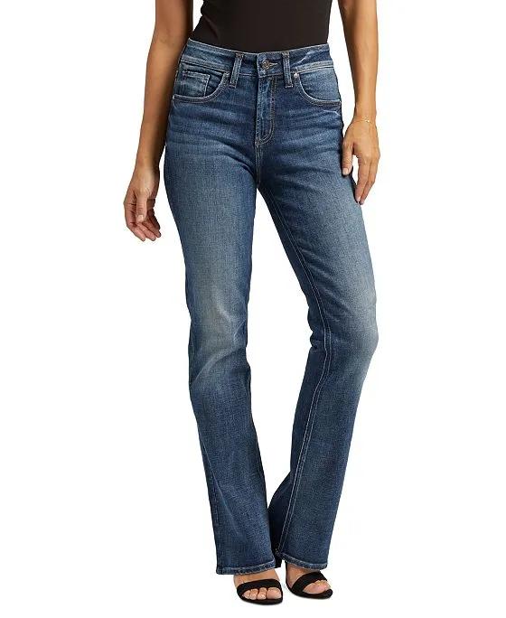 Women's Avery Curvy-Fit High Rise Slim Bootcut Jeans