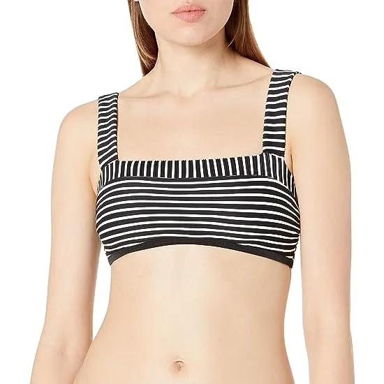 Women's Bandeau Swimsuit Bikini Top with Straps