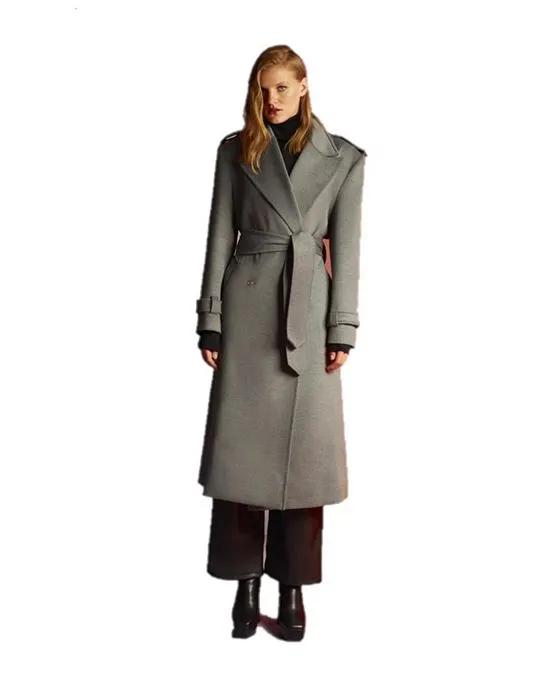 Women's Belted Coat