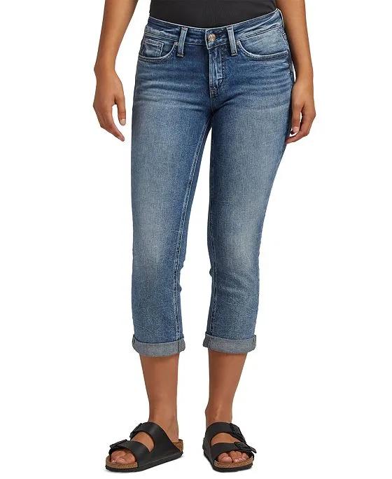 Women's Britt Low-Rise Capri Jeans
