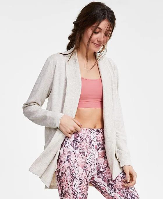 Women's Butter French Terry Cardigan, Created for Macy's