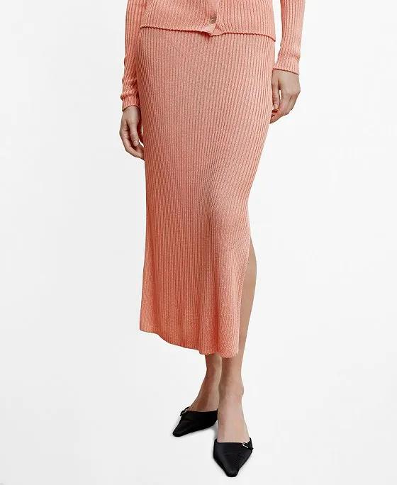 Women's Cable Knit Skirt