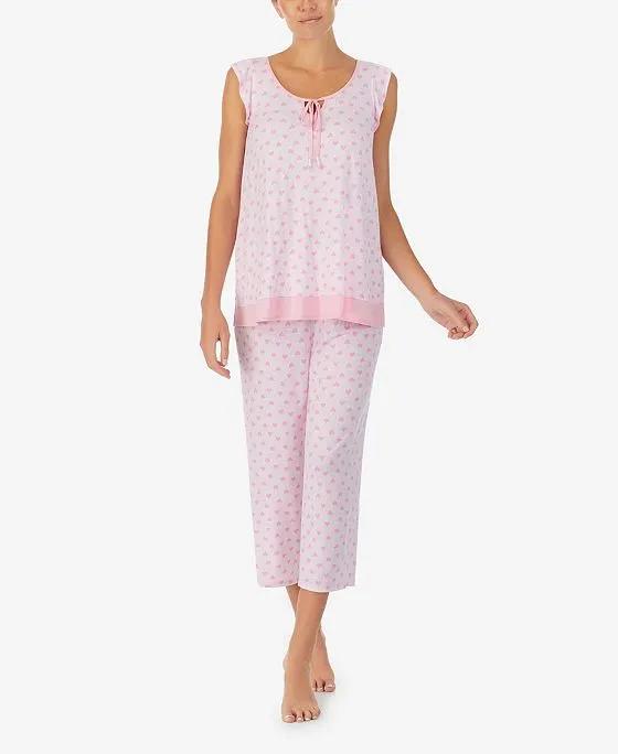 Women's Cap Sleeve Pajamas Set