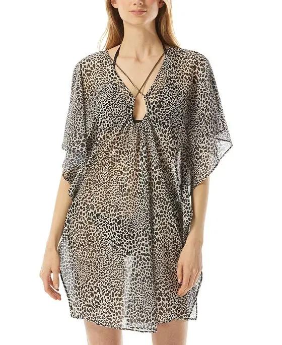 Women's Chain-Neck Caftan Cover-Up