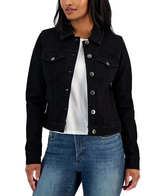 Women's Classic Denim Jacket, Created for Macy's