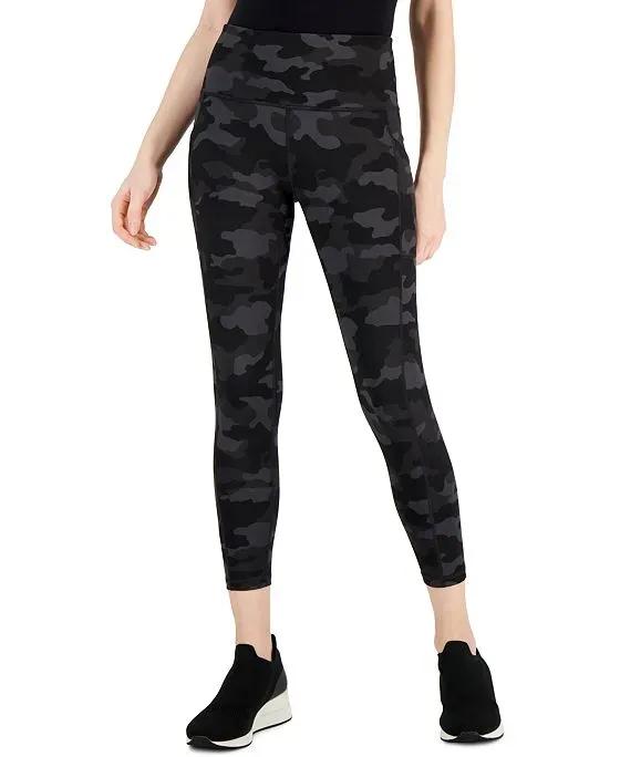 Women's Compression Active 7/8-Ankle Leggings, Created for Macy's