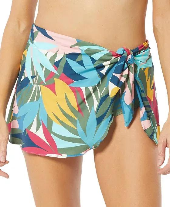 Women's Contours Halo Sarong-Skirt Bikini Bottoms