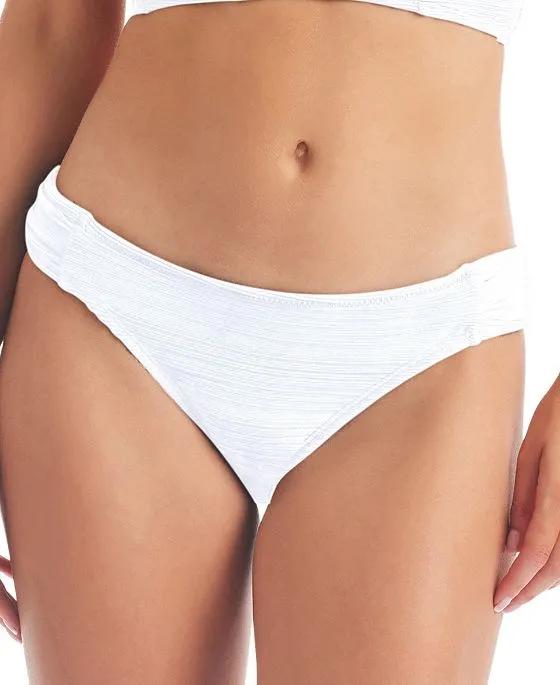 Women's Core Basic Solids Hipster Bikini Bottoms 
