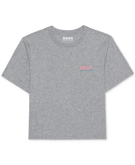 Women's Cotton Graphic Short-Sleeve Crewneck T-Shirt