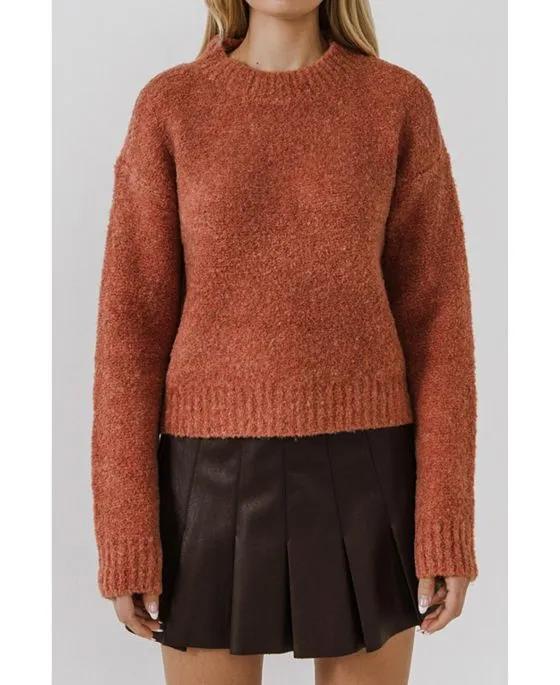 Women's Cozy Roundneck Sweater