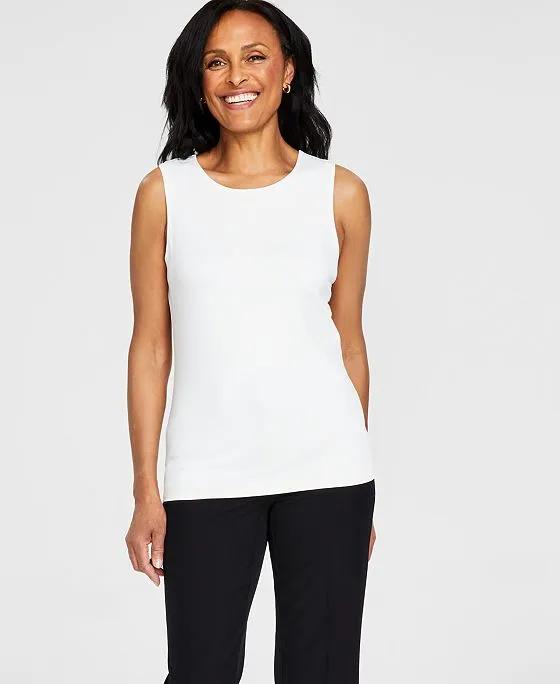 Women's Crewneck Layering Tank Top, Created for Macy's