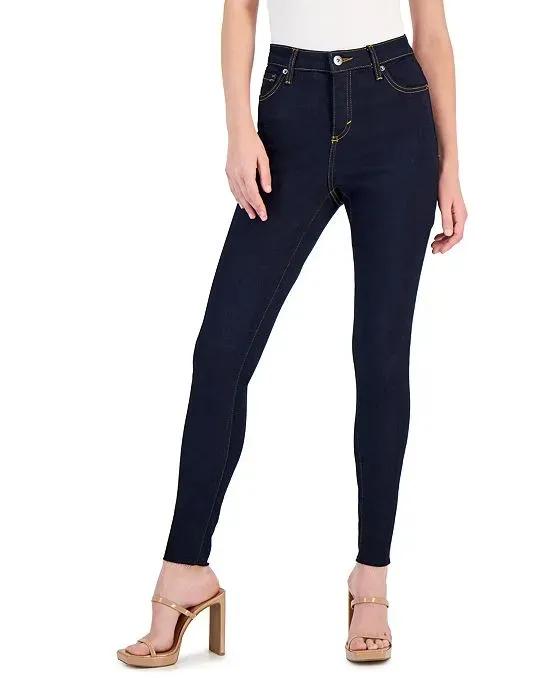 Women's Curvy High-Rise Skinny Jeans, Created for Macy's  